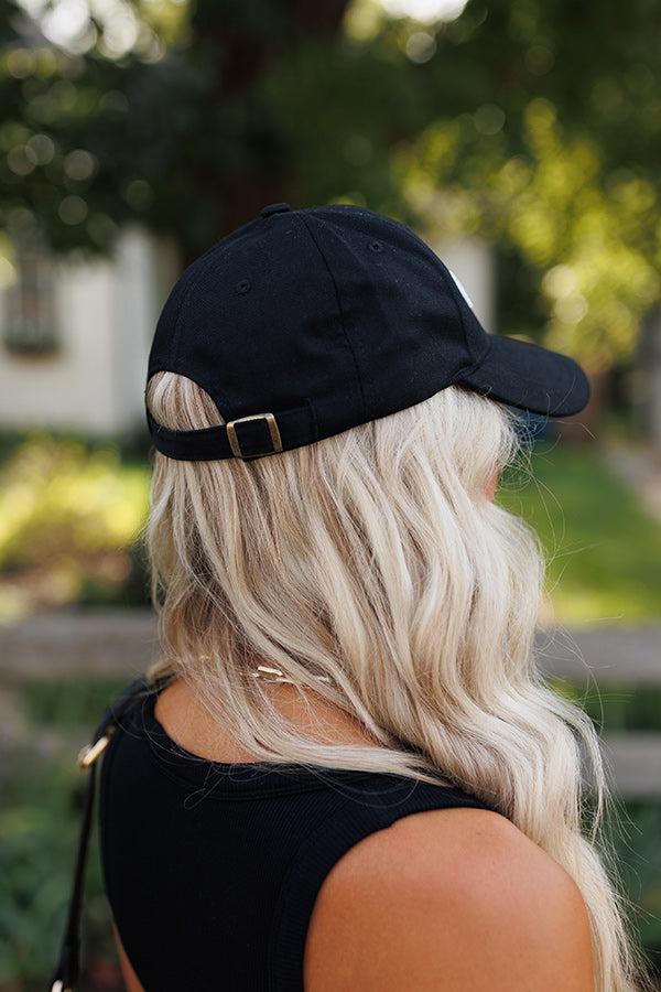 J'adore Embroidered Baseball Cap In Black Product Image