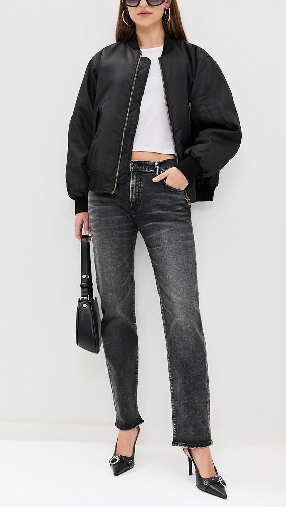 MOUSSY VINTAGE MV Fairfield Slim Straight Jeans | Shopbop Product Image