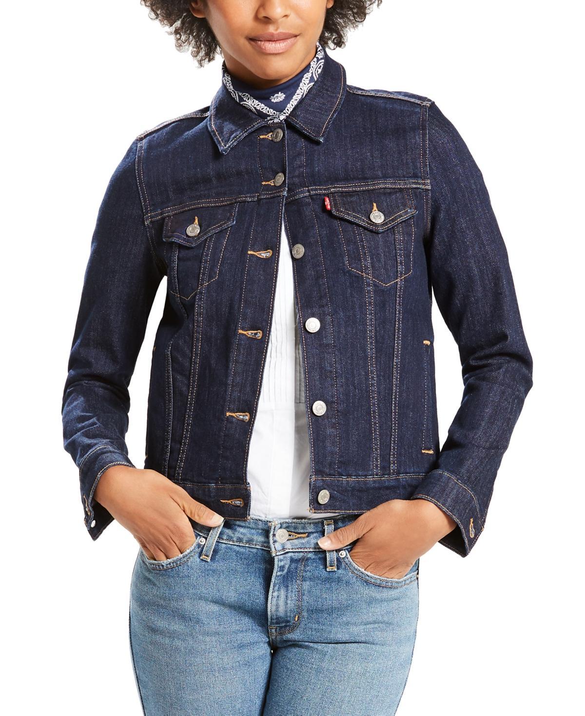 Levis Womens Original Cotton Denim Trucker Jacket Product Image