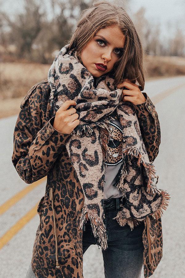 Good Advice Leopard Scarf Product Image