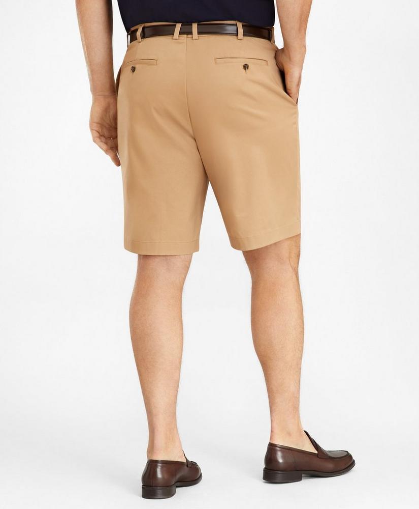 Big & Tall 10" Flat Front Stretch Advantage Chino® Shorts Product Image