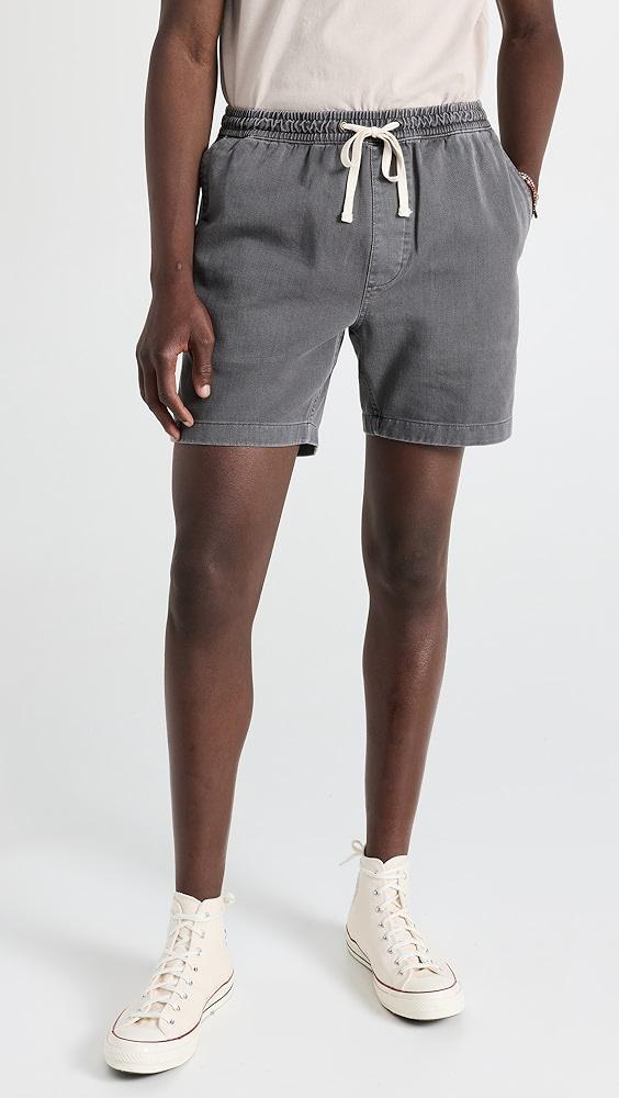 Madewell Cotton Everywear Shorts 6.5" | Shopbop Product Image