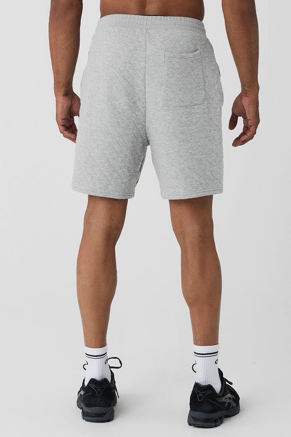 Quilted Stadium Short - Athletic Heather Grey Male Product Image