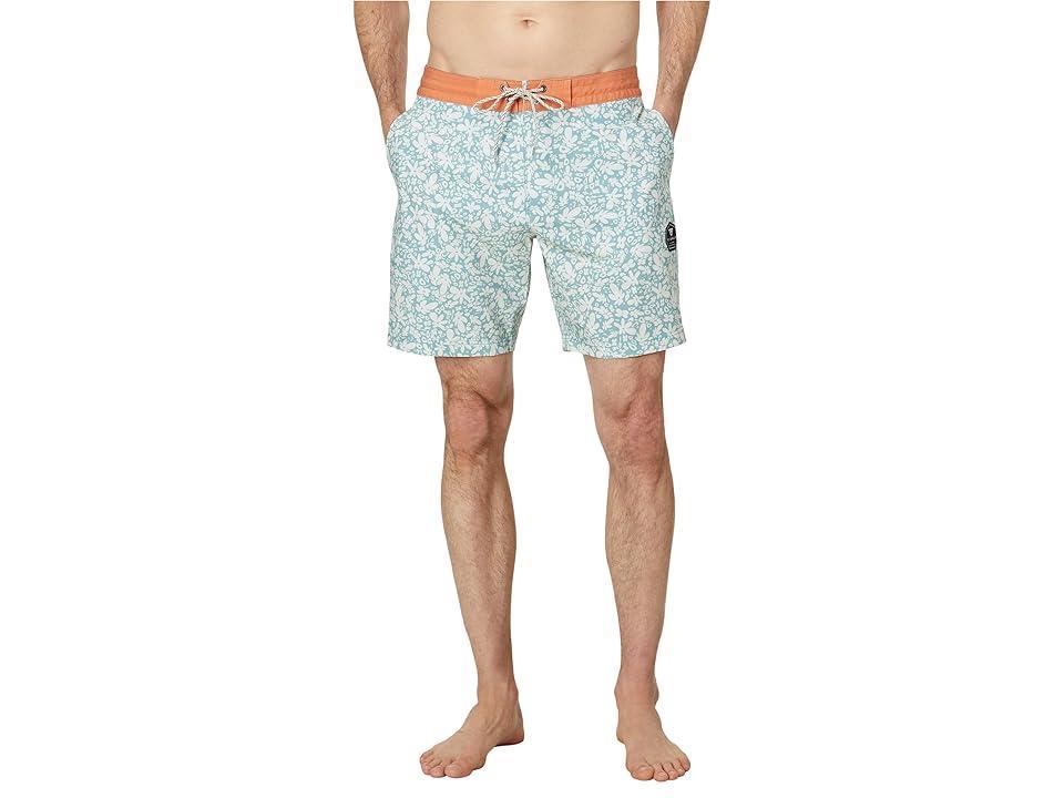 VISSLA Superbloom 17.5 Boardshorts (Sea ) Men's Swimwear Product Image