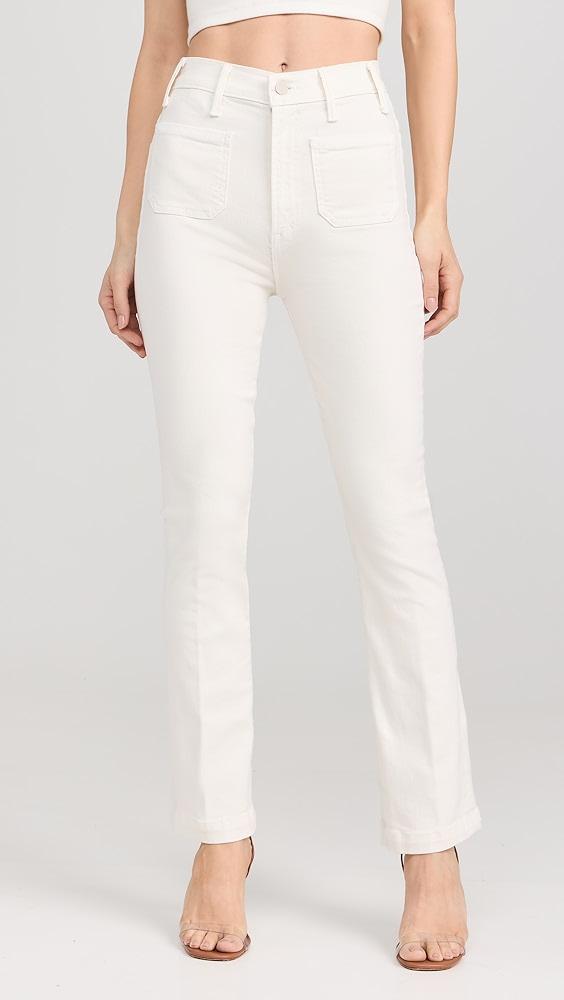 MOTHER The Hustler Patch Pocket Flood Jeans | Shopbop Product Image