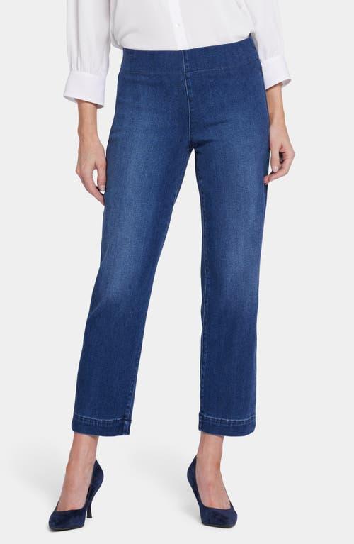 NYDJ Bailey Pull-On Ankle Relaxed Straight Leg Jeans Product Image