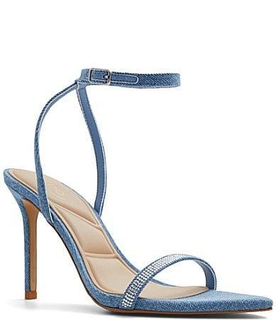 Tulipa Medium Blue Women's Strappy sandals | ALDO US Product Image