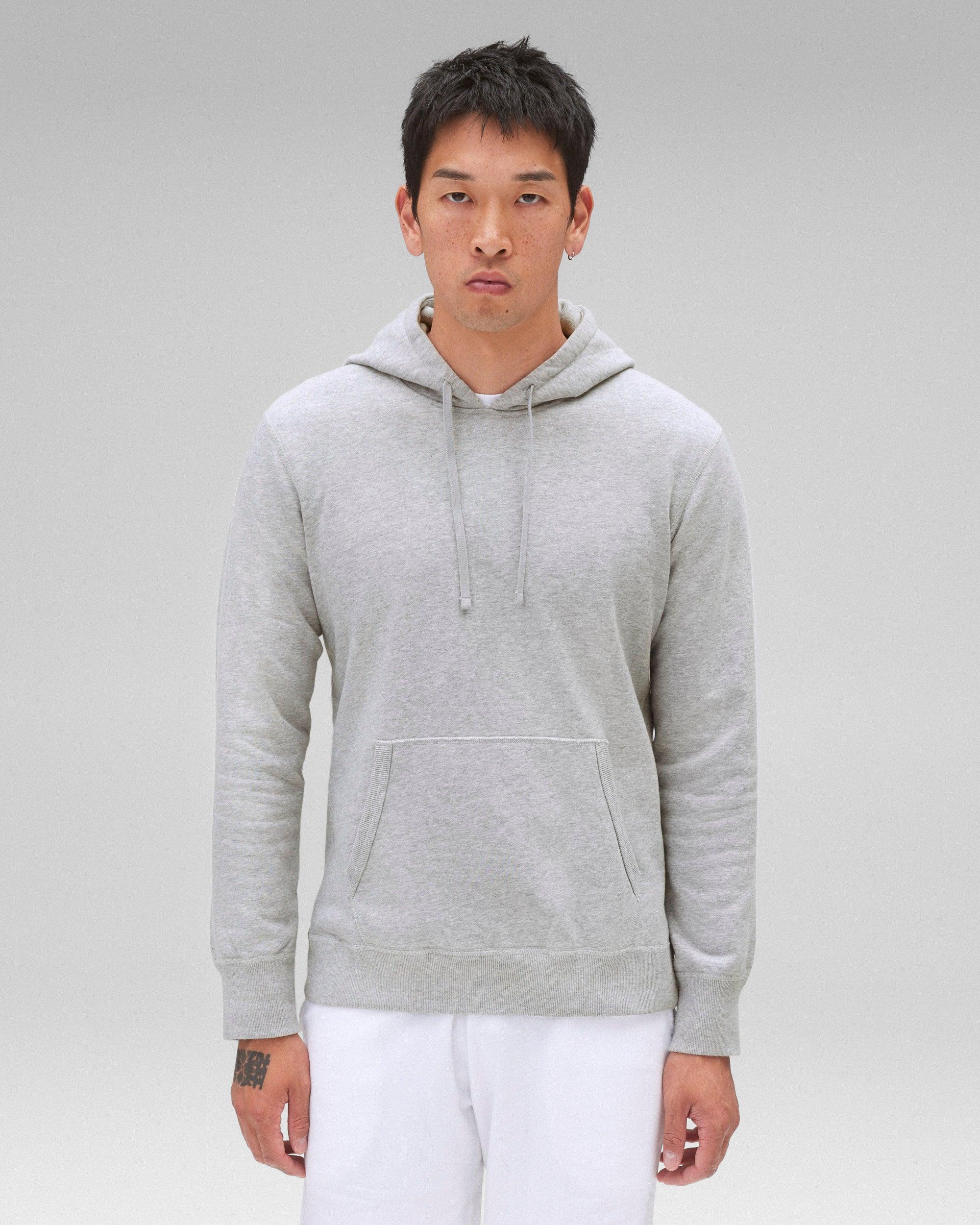 Midweight Terry Slim Hoodie Male Product Image