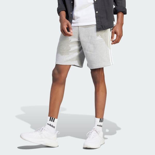 Essentials Fleece 3-Stripes Shorts Product Image