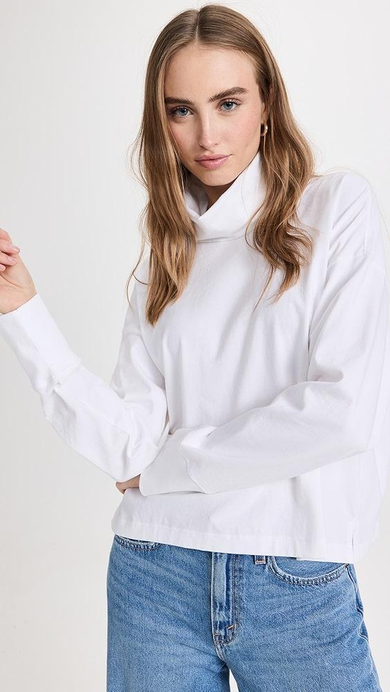 ATM Anthony Thomas Melillo Heavy Cotton Oversized Turtleneck | Shopbop Product Image