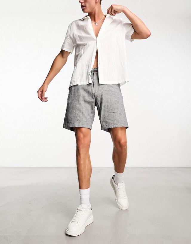 Selected Homme linen mix short Product Image