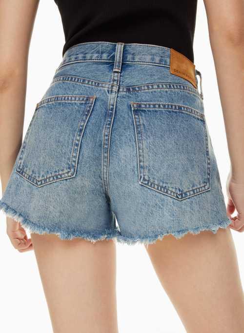 the ex-boyfriend hi-rise denim short Product Image