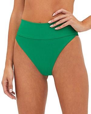 Beach Riot Highway Bottoms (Jelly Bean ) Women's Swimwear Product Image