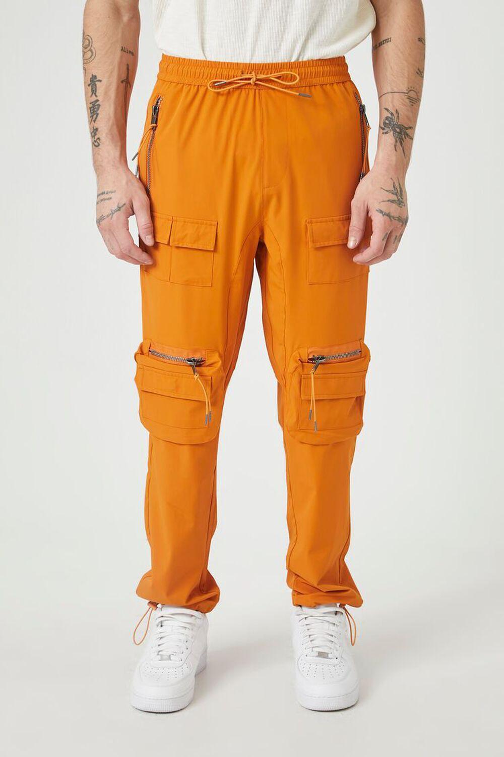 Toggle Drawstring Cargo Joggers | Forever 21 Product Image