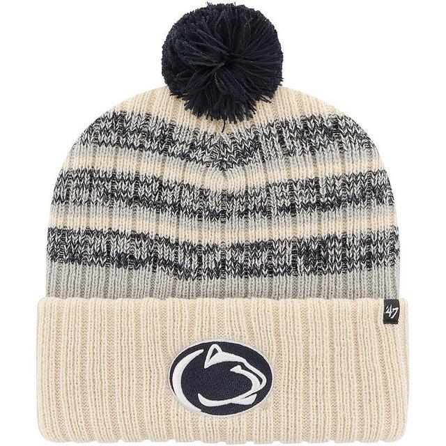 Mens 47 Khaki Penn State Nittany Lions Tavern Cuffed Knit Hat with Pom Product Image