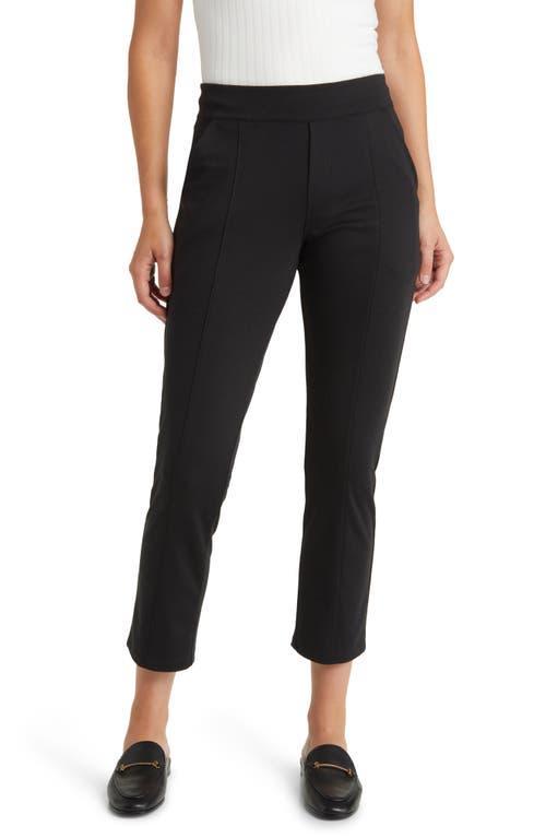 Hue Pintuck Ponte Pull-On Trousers Product Image