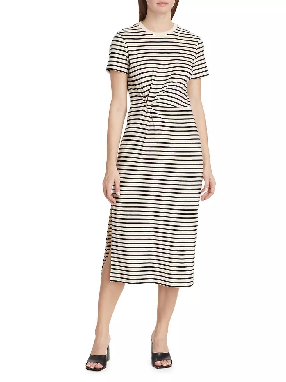 Chandan Striped Midi-Dress Product Image