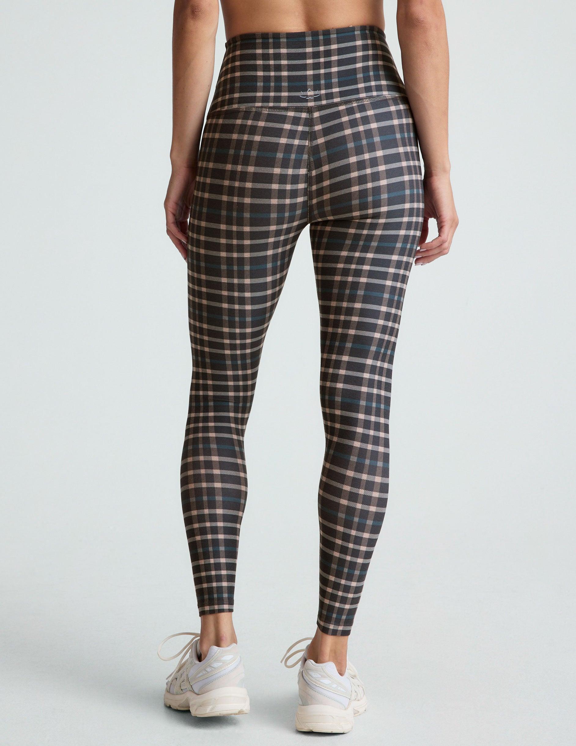 Preppy Plaid SoftMark High Waisted Midi Legging Product Image