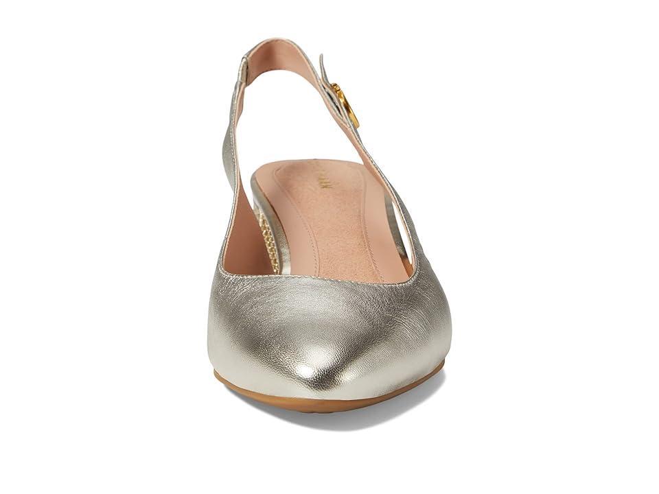 Cole Haan The Go-To Slingback Pump 45 mm Leather) Women's Shoes Product Image