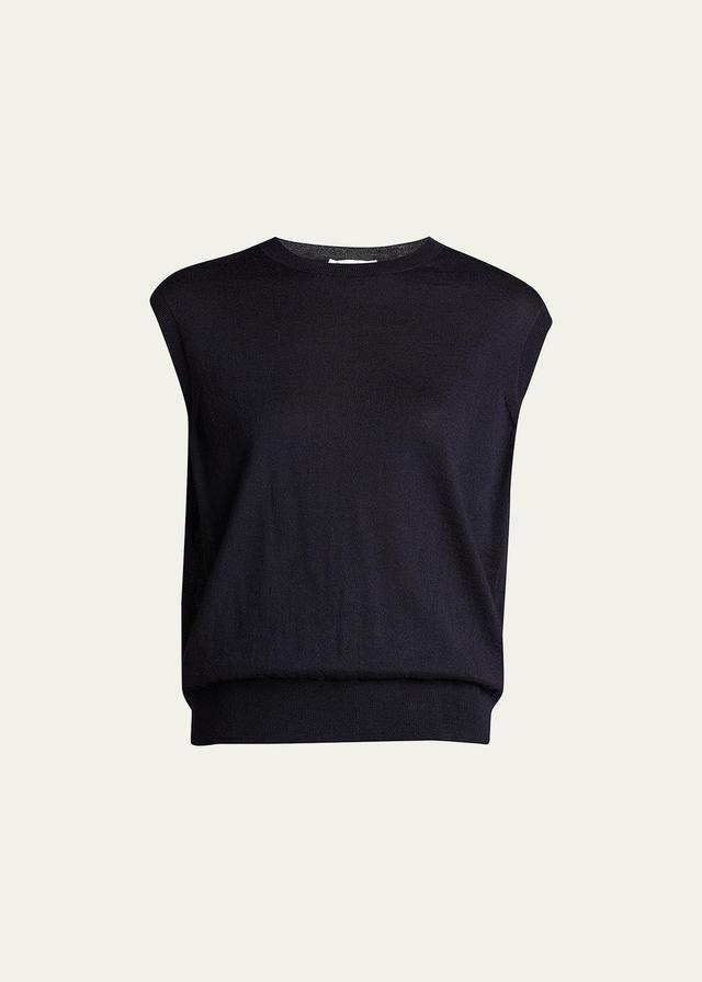 The Row Balham Spring Cashmere Sleeveless Sweater Product Image