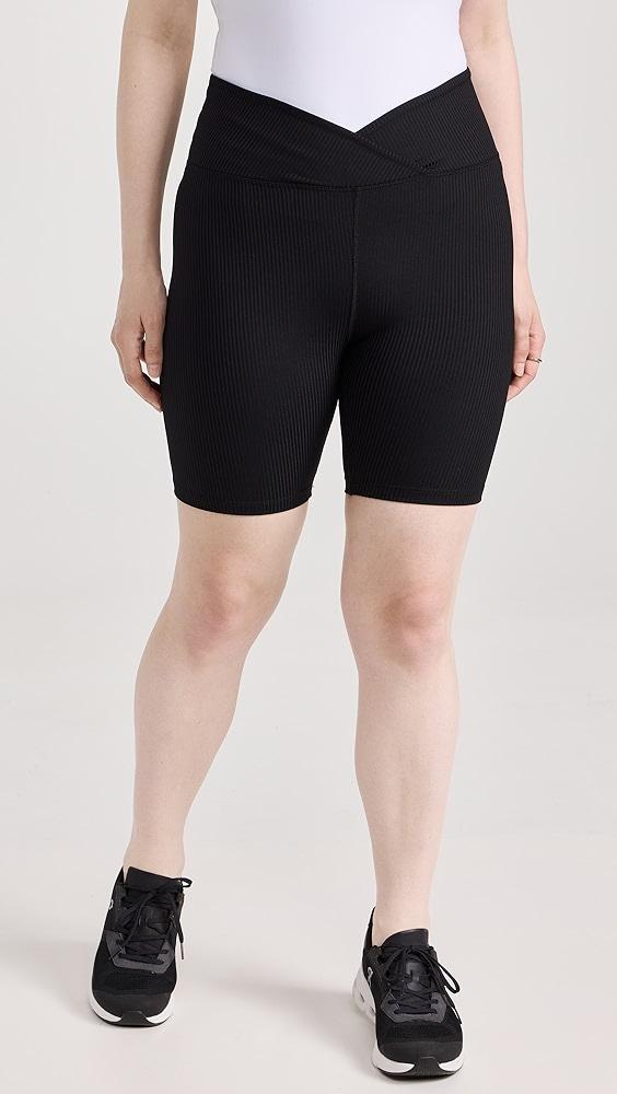 Year of Ours V Waist Biker Shorts | Shopbop Product Image