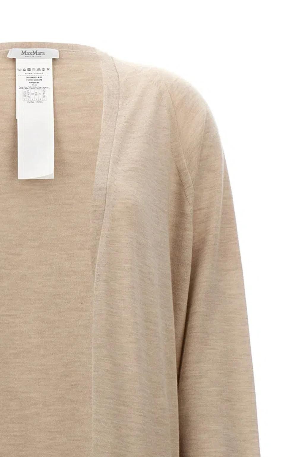 MAX MARA Beige Katanga Cardigan Product Image