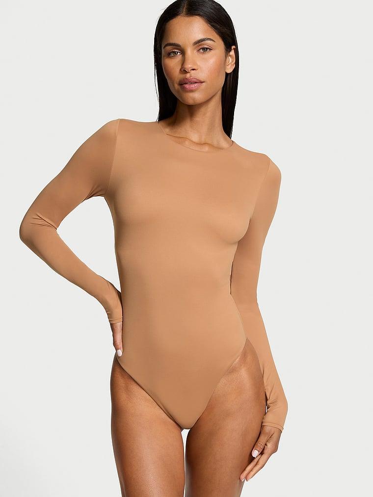 BODYWEAR by Victoria with FeatherSoft™ Innovation Long-Sleeve Bodysuit Product Image