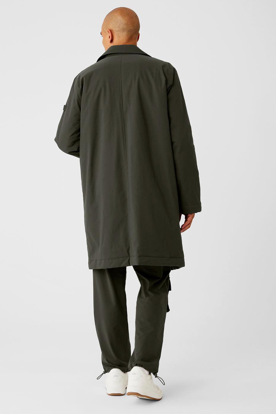 Signature Overcoat - Stealth Green Product Image