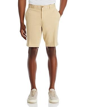 Slice Cotton Stretch Slim Fit 9.6 Shorts In Light Beige Product Image