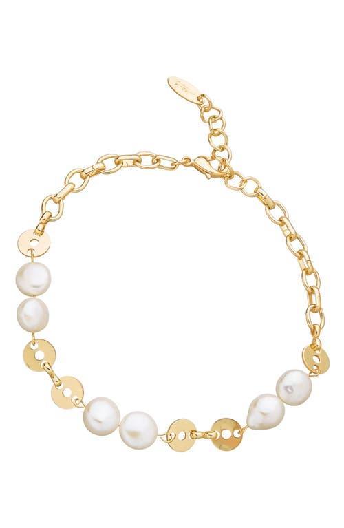 Ettika Freshwater Pearl Anklet Product Image