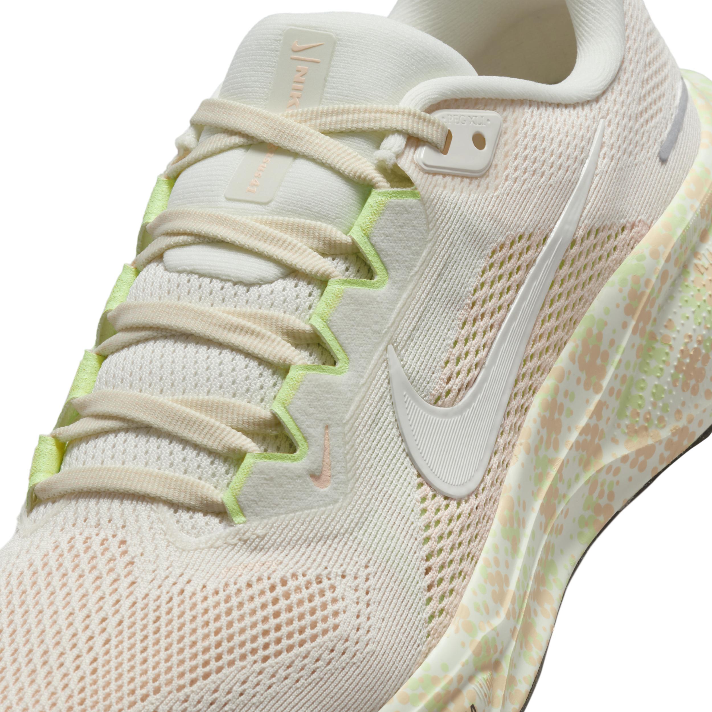 Nike Womens Nike Zoom Pegasus 41 - Womens Running Shoes Sail/Sail/Crimson Tint Product Image