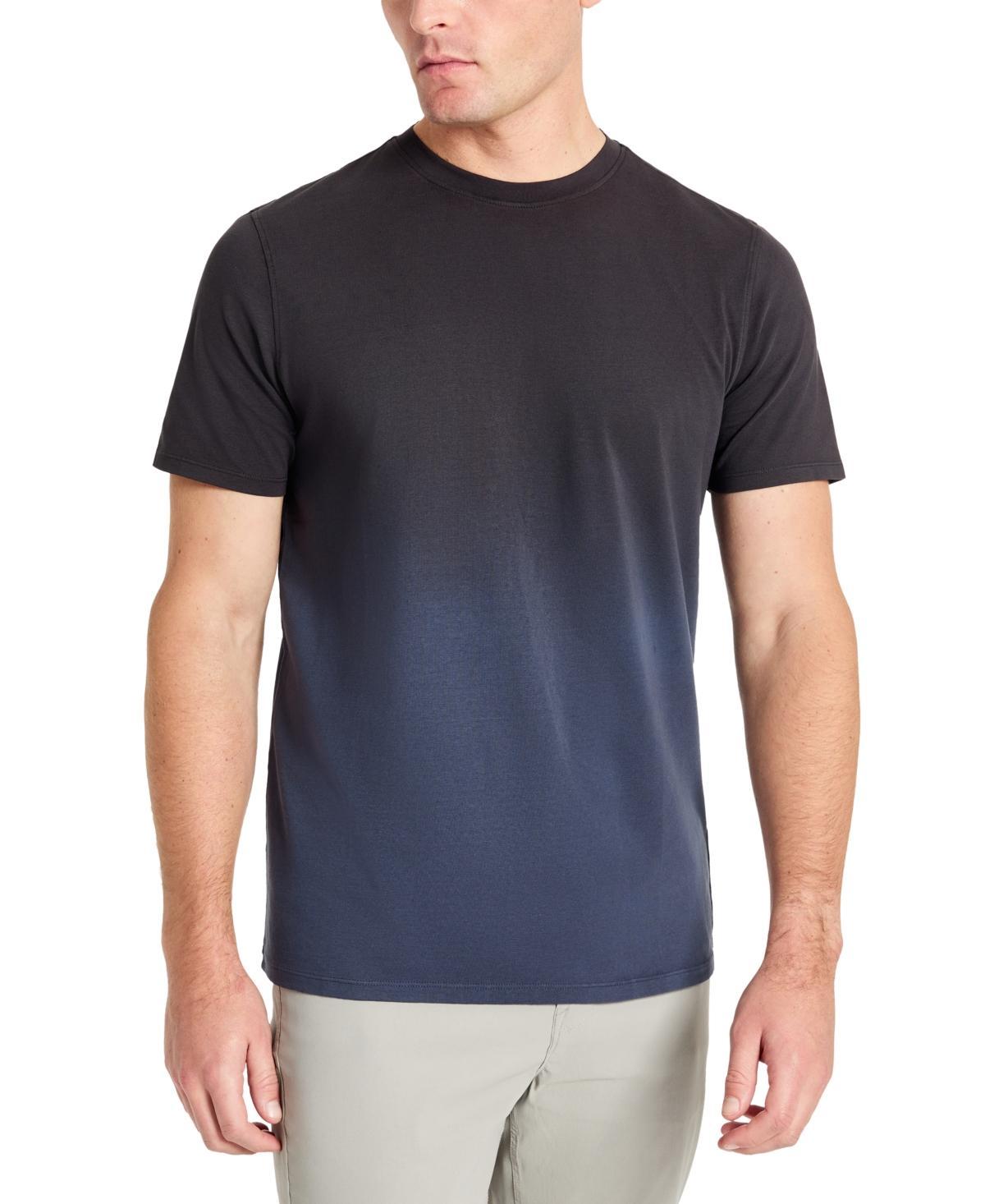 Kenneth Cole Mens 4-Way Stretch Dip-Dyed T-Shirt Product Image