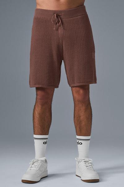 Open-Knit Short - Chestnut Product Image