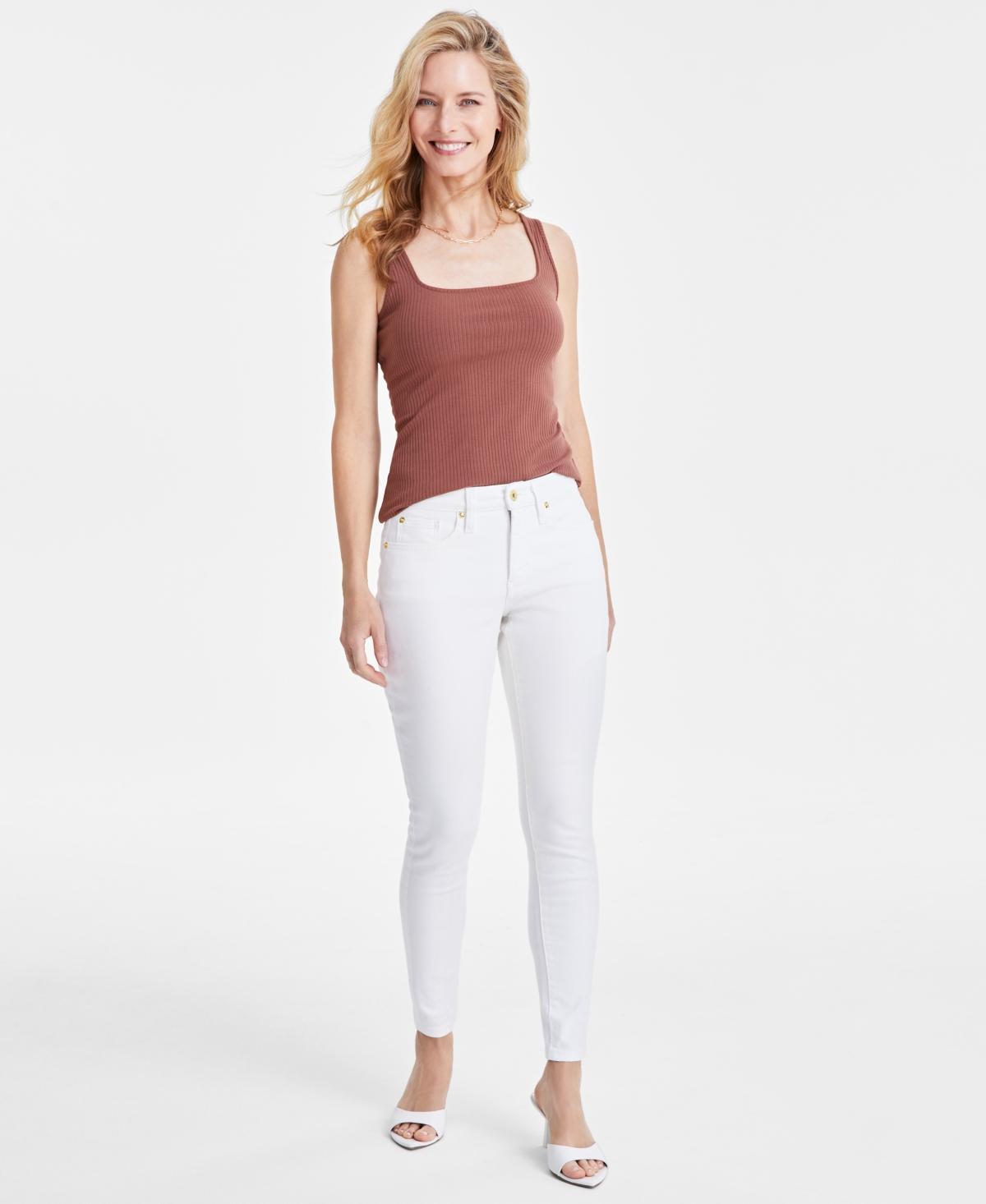 Women's Mid Rise Skinny Jeans, Created for Macy's Product Image