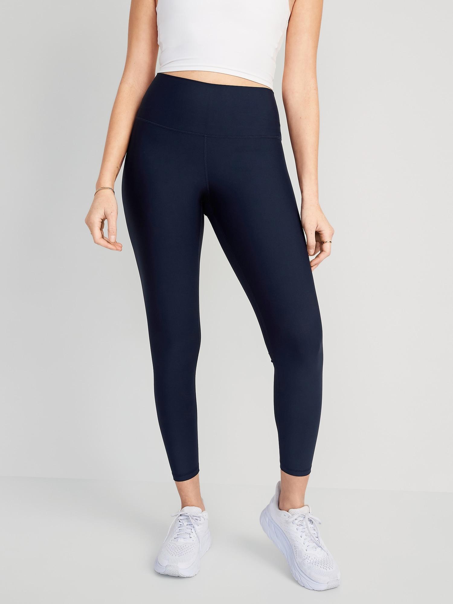 High-Waisted PowerSoft 7/8 Leggings Product Image