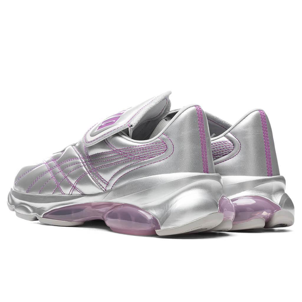 Puma x Dua Lipa Women's Cell King Metallic L - Puma Silver/Byzantium/Pink Lady Female Product Image