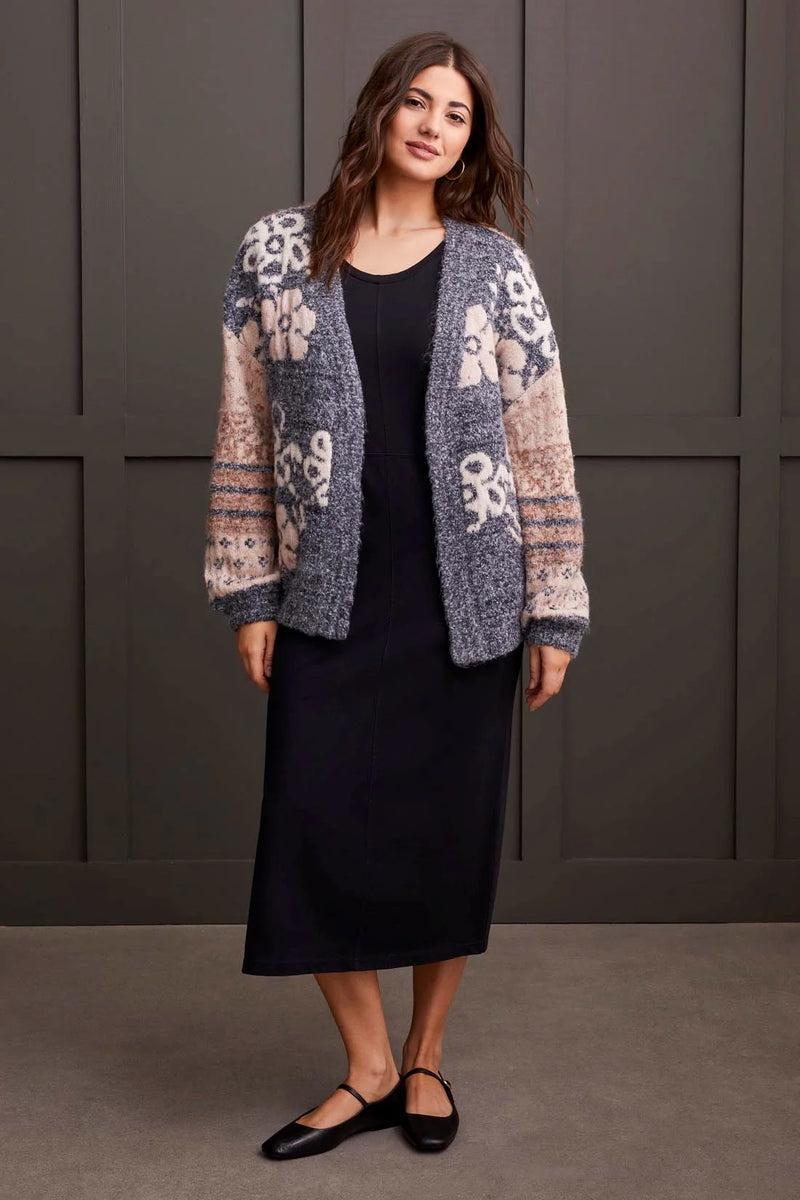 Jacquard Knit Sweater Product Image