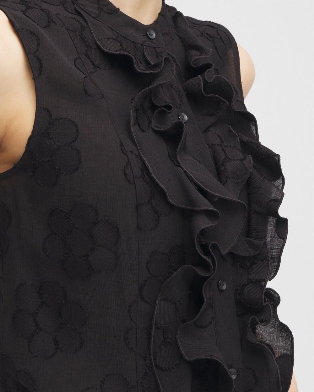 Black Label™ Ruffle Blouse Product Image