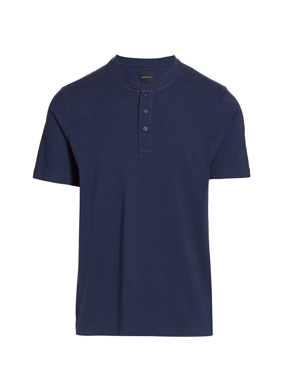 Mens COLLECTION Henley Pajama Top Product Image