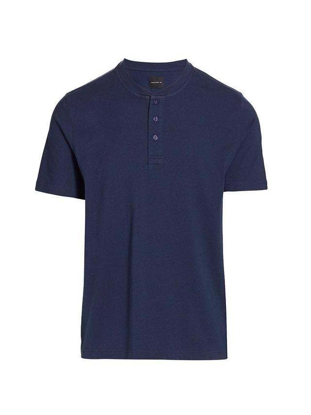 Mens COLLECTION Henley Pajama Top Product Image