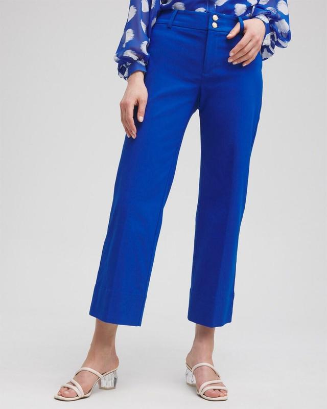 Women's Trapunto Wide Leg Cropped Pants Product Image