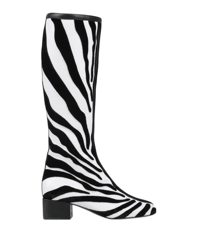 VALENTINO GARAVANI Knee Boots In White Product Image