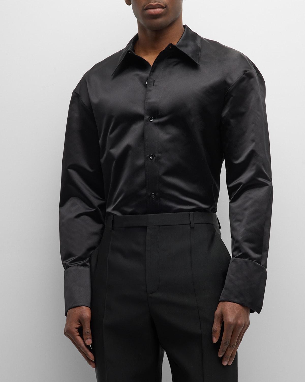 Mens Duchesse Satin Overshirt Product Image