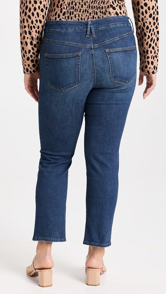 Good American Good Legs Straight Jeans | Shopbop Product Image