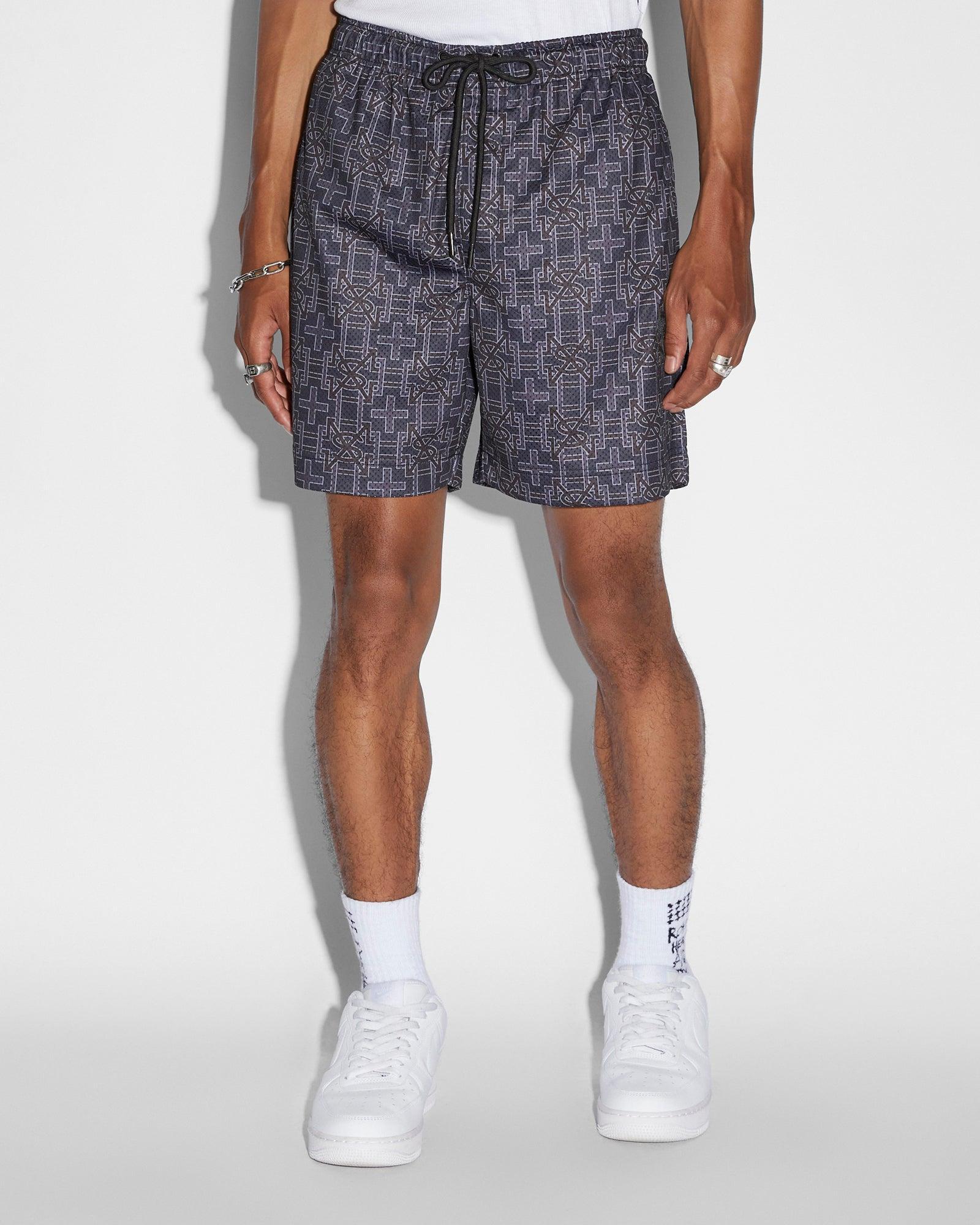 PLUS MESH SHORT NAVY Male Product Image