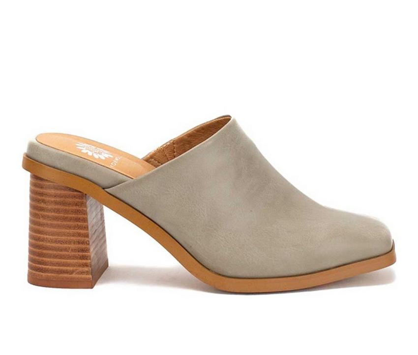 Women's Yellow Box Marylou Heeled Mules Product Image