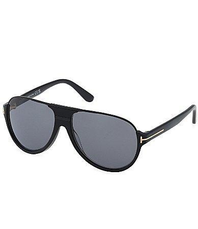 TOM FORD Dimitry 59mm Polarized Aviator Sunglasses Product Image