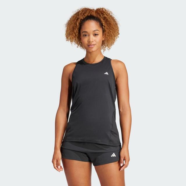 adidas Designed for Training Tank Top Black XS Womens Product Image