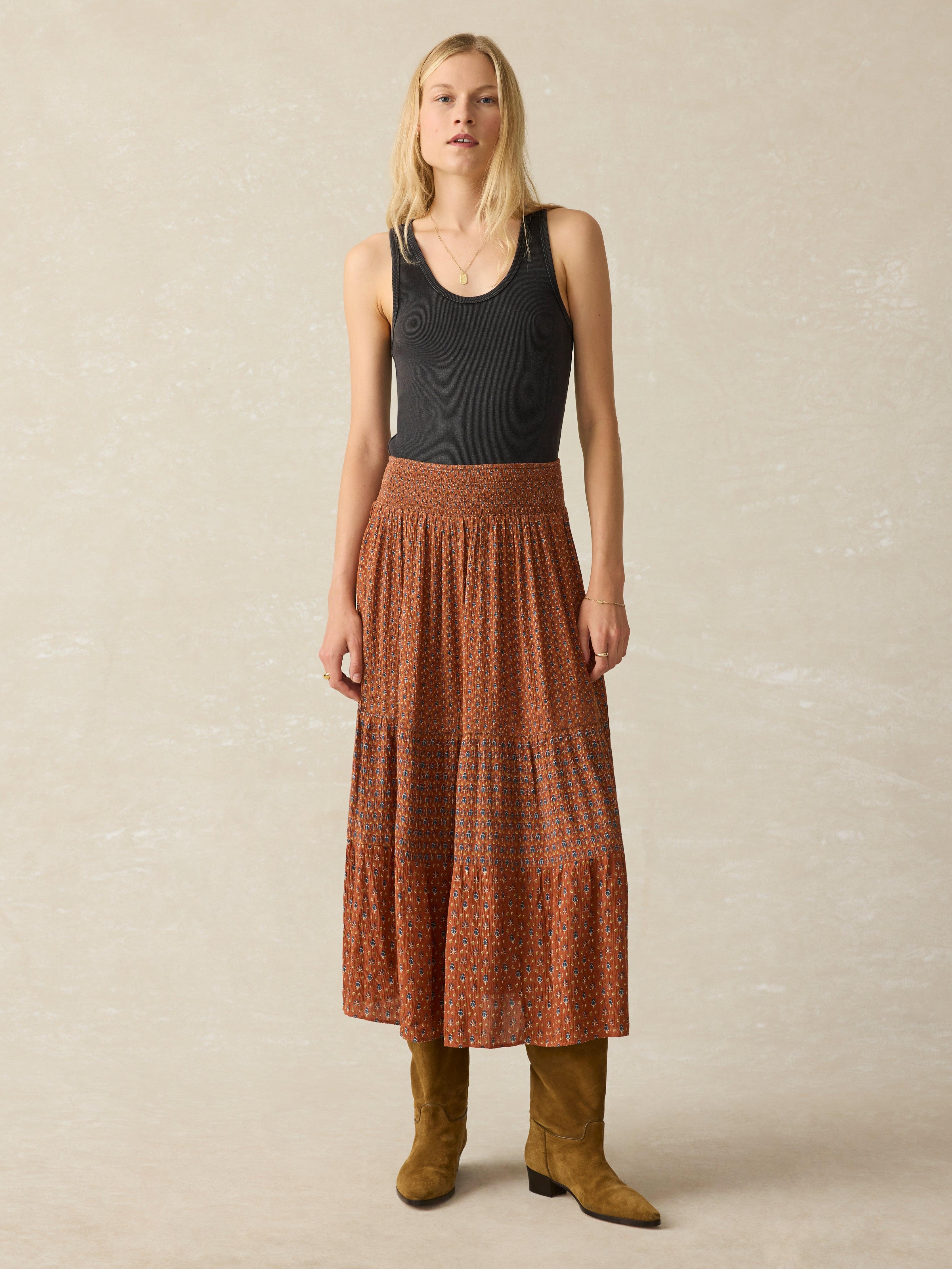 Woodstock Skirt - Chestnut Blossom Female Product Image