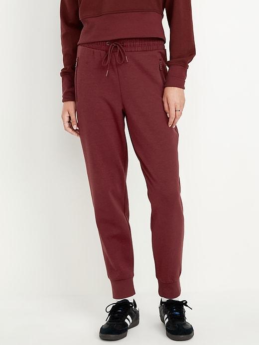 High-Waisted Dynamic Fleece Joggers Product Image